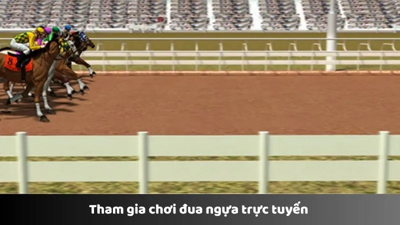 Tham gia chơi đua ngựa trực tuyến 